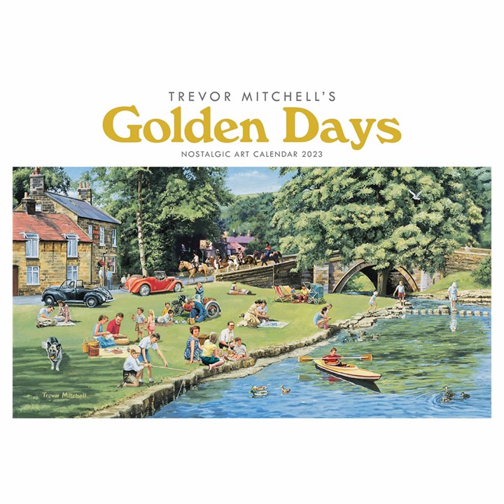 Trevor Mitchell, Golden Days A4 2023 Calendars