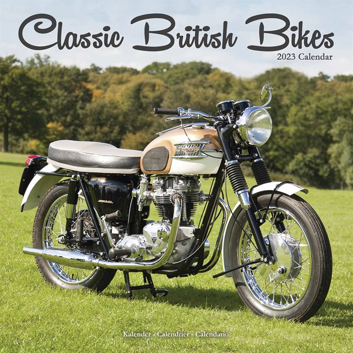 Classic British Bikes 2023 Calendars