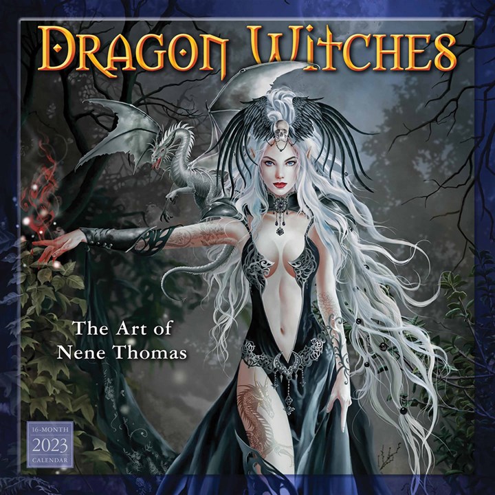 Dragon Witches, The Art Of Nene Thomas Calendar 2023