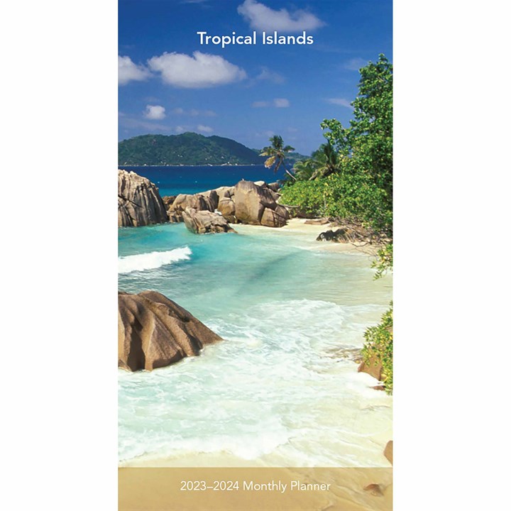 Tropical Islands Slim Diary 2023 - 2024