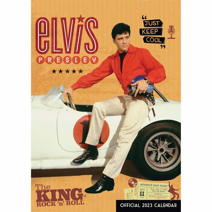 Elvis Presley Official A3 2023 Calendars