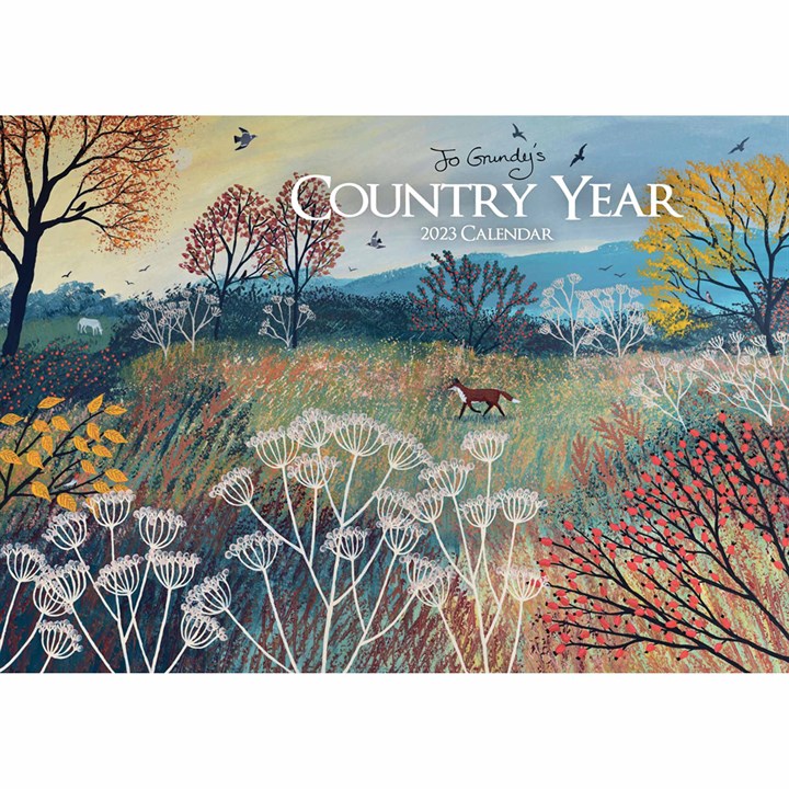 Jo Grundys, Country Year A4 Calendar 2023