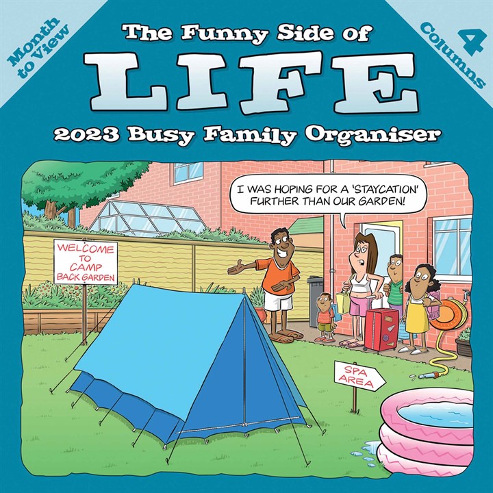 Funny Side Of Life Family Planner 2023
