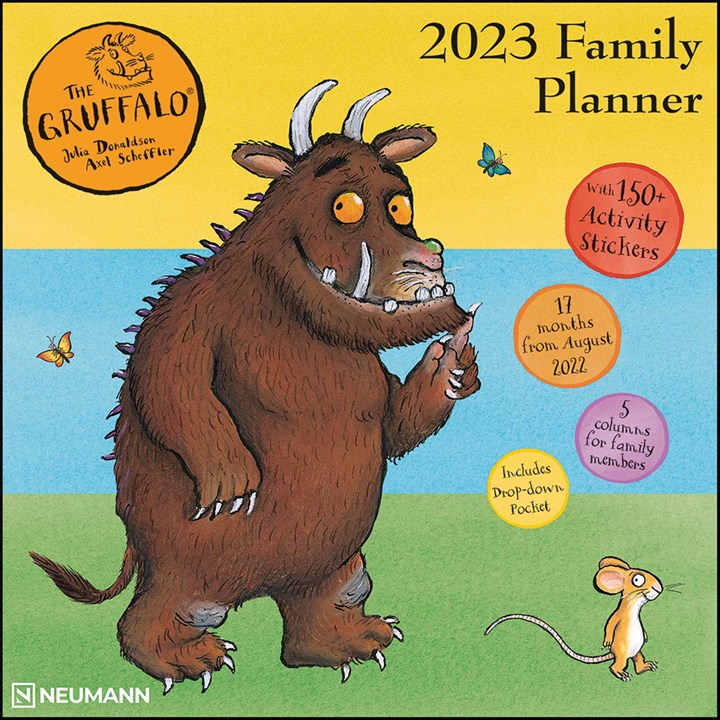 Julia Donaldson, Gruffalo Family Planner 2022 - 2023