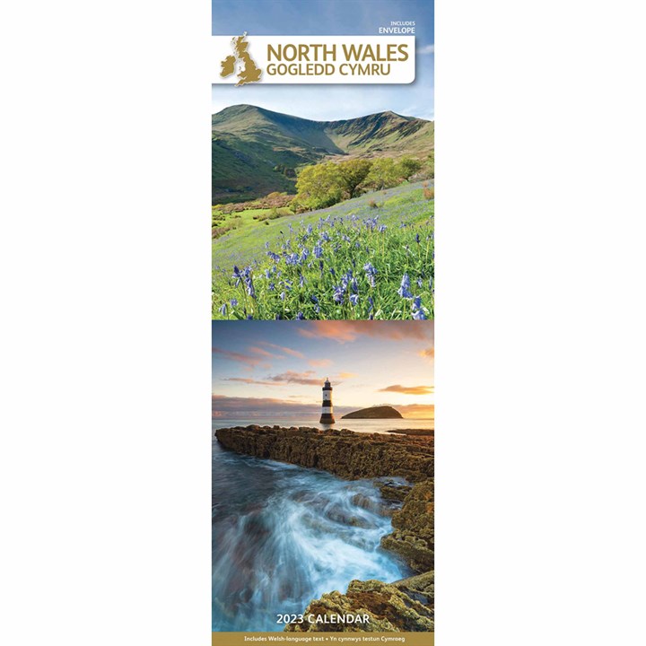 North Wales Slim 2023 Calendars