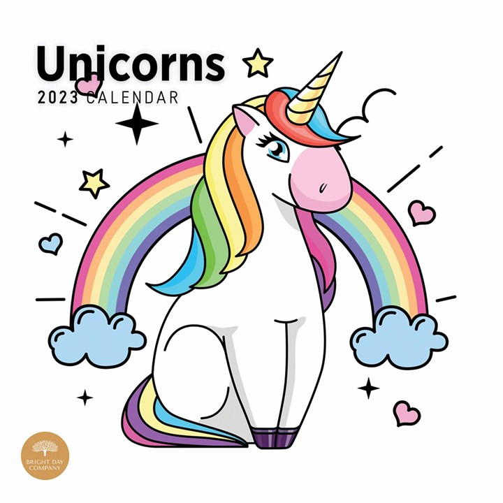Unicorns Calendar 2023