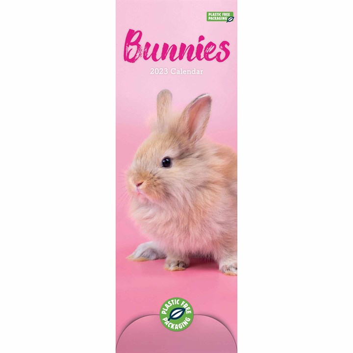 Bunnies Slim 2023 Calendars
