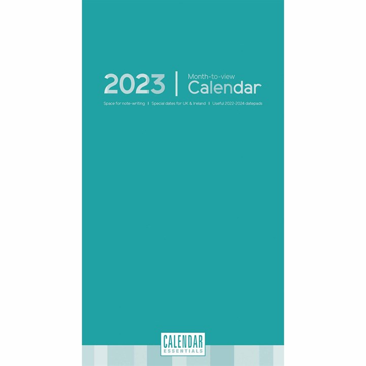Essential Short Slim Calendar 2023