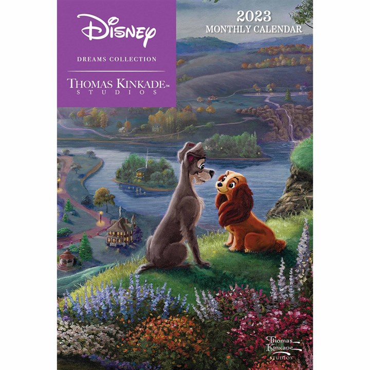 Kinkade, Disney Dreams Official A6 Diary 2023