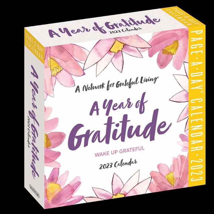 A Year Of Gratitude Desk 2023 Calendars