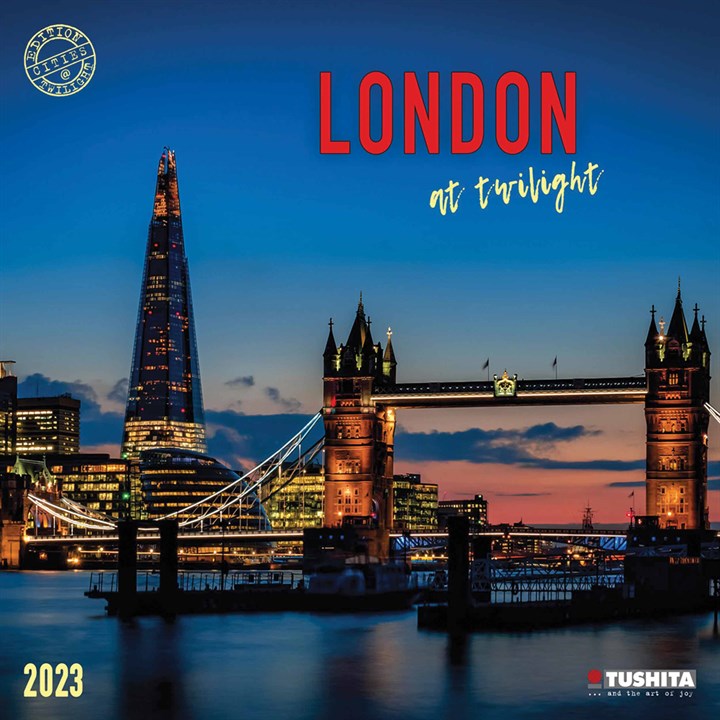 London At Twilight 2023 Calendars