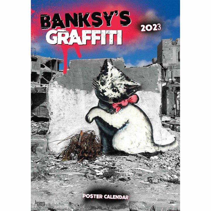 Banksy's Graffiti A3 Calendar 2023