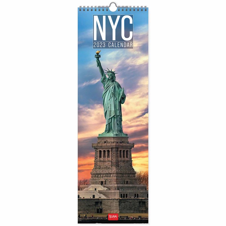 New York Deluxe Slim 2023 Calendars