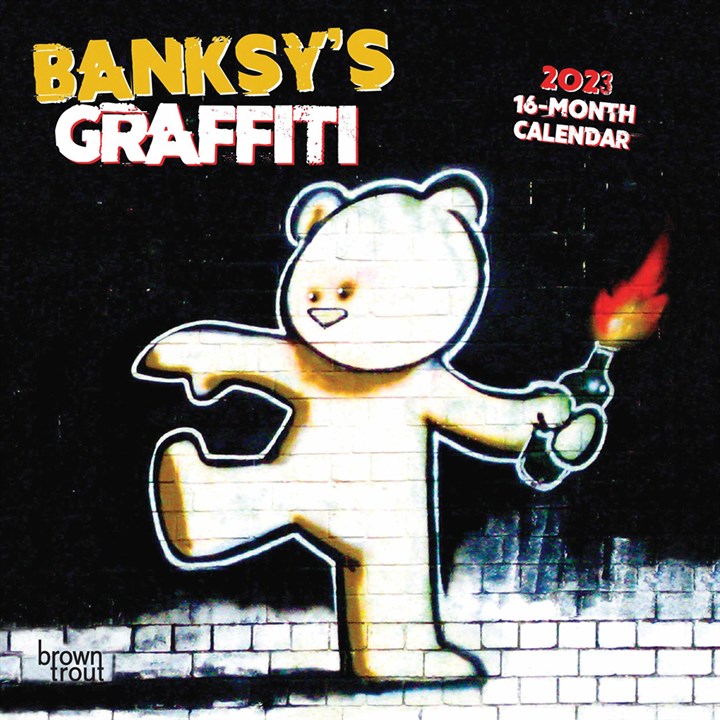 Banksy's Graffiti Mini Calendar 2023