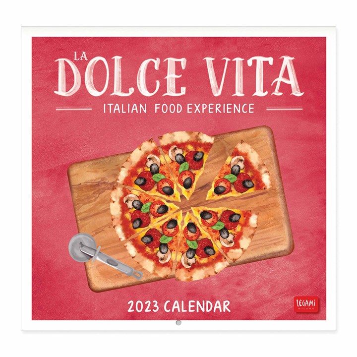 La Dolce Vita, Italian Food 2023 Calendars