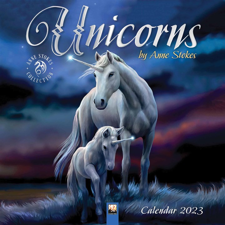 Anne Stokes, Unicorns Calendar 2023
