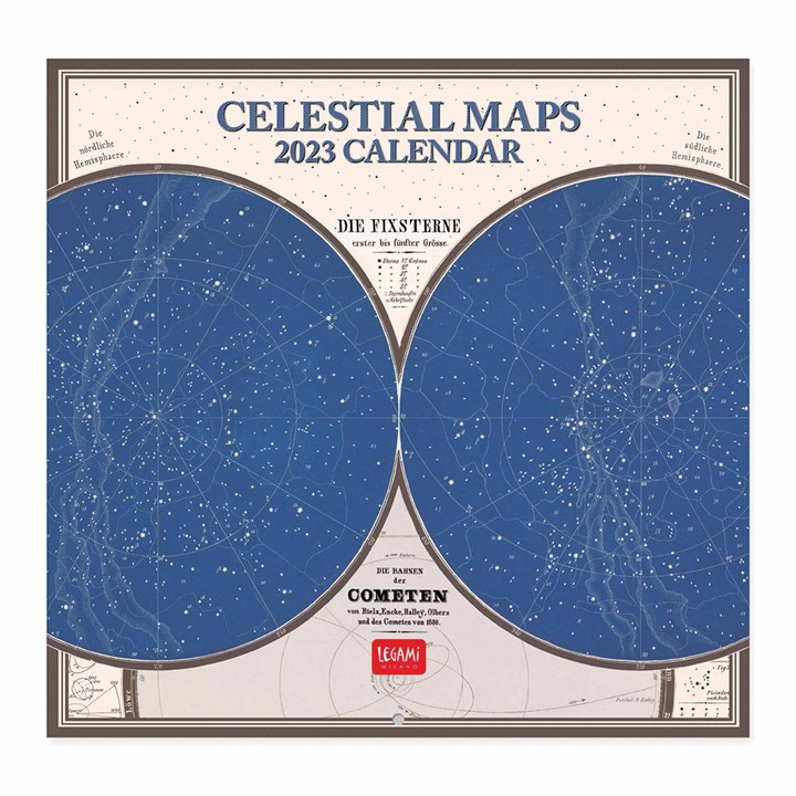 Celestial Maps Calendar 2023