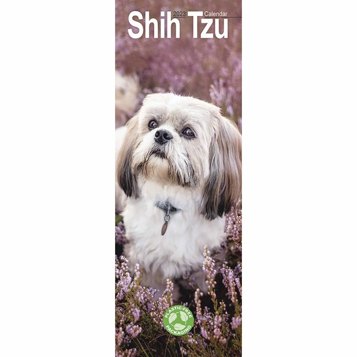 Shih Tzu Slim Calendar 2023