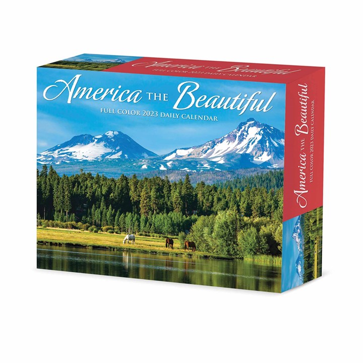 America The Beautiful Desk 2023 Calendars