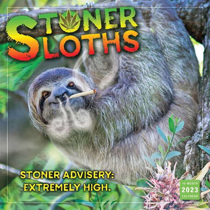 Stoner Sloths Calendar 2023