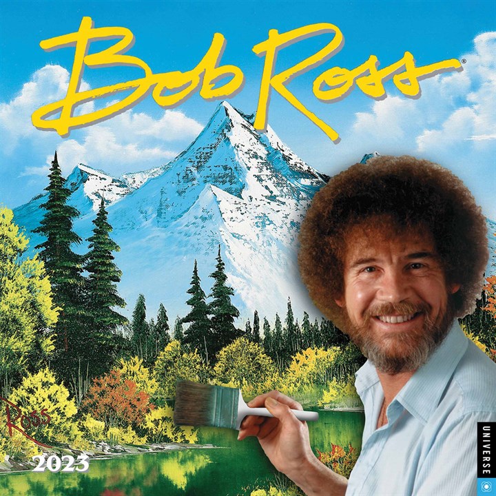 Bob Ross Calendar 2023