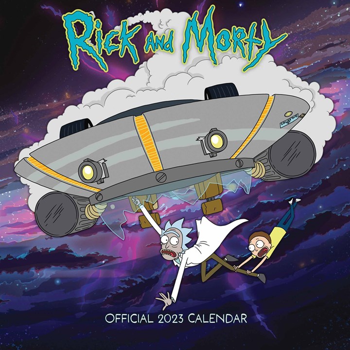 Rick And Morty Official 2023 Calendars