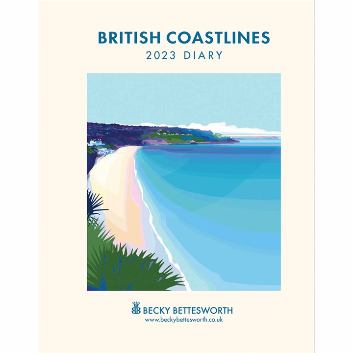 Becky Bettesworth, British Coastlines A5 Diary 2023