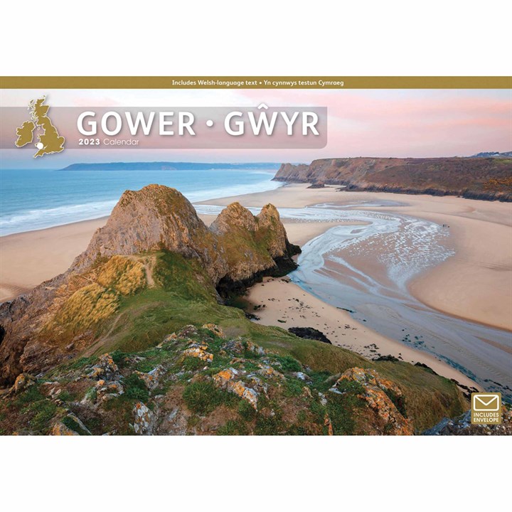Gower A4 2023 Calendars
