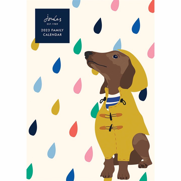 Joules, Dog Portraits A3 Family Planner...