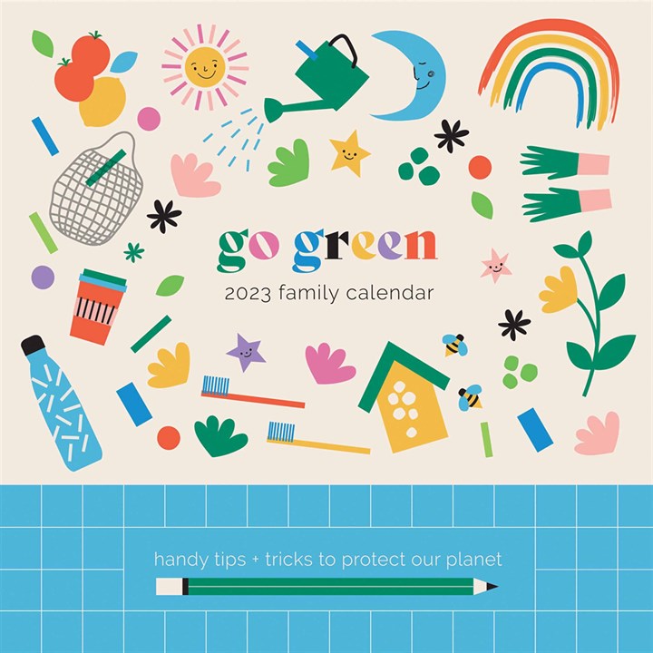 Go Green Family Planner 2023