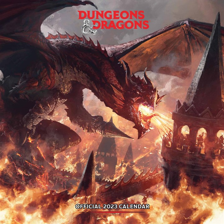 Dungeons & Dragons Official 2023 Calendars