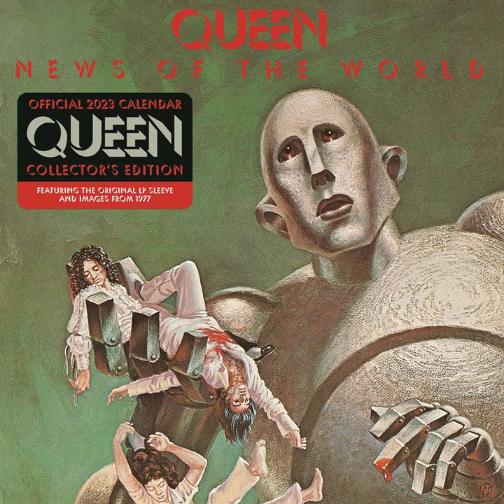 Queen Record Collector's Official Calendar 2023