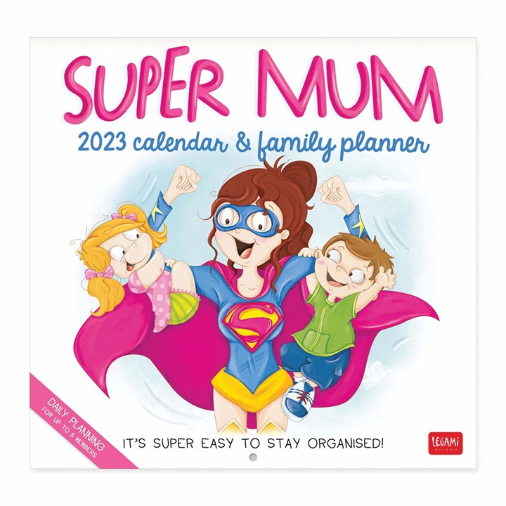 Super Mum Family Planner 2023