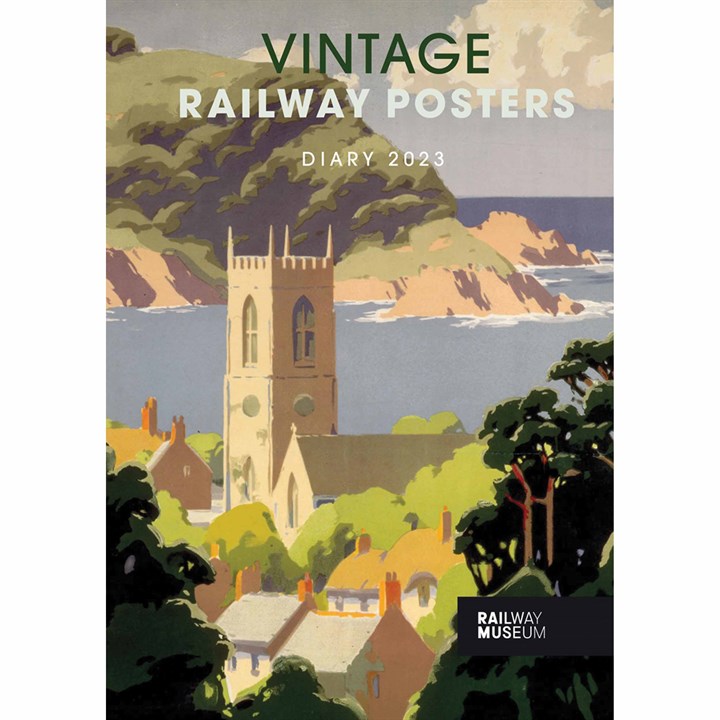 National Railway Museum, Vintage Railway Posters A5 Diary 2023
