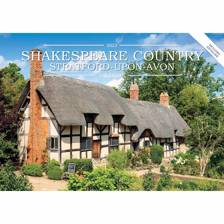 Shakespeare Country, Stratford-Upon-Avon A5 2023 Calendars