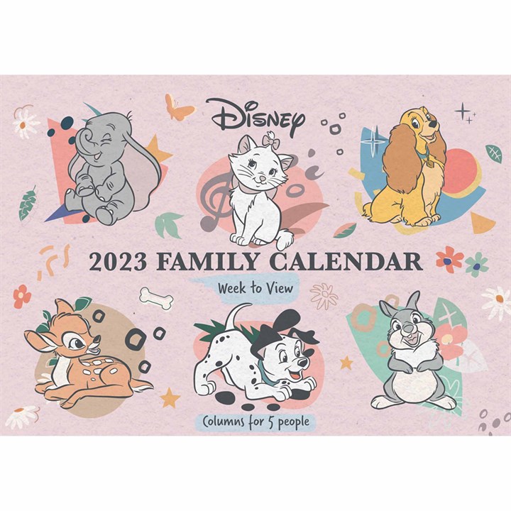 Disney Heritage Official A4 Family Planner 2023