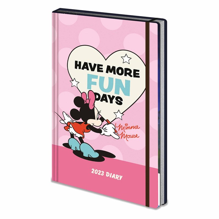 Disney, Minnie Mouse Official A5 Diary 2023