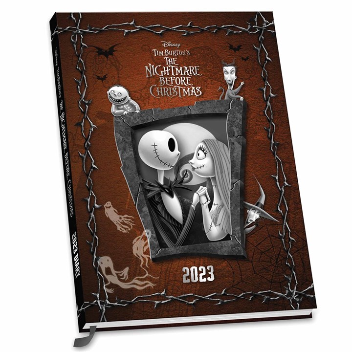 Disney, Nightmare Before Christmas Official A5 Diary 2023