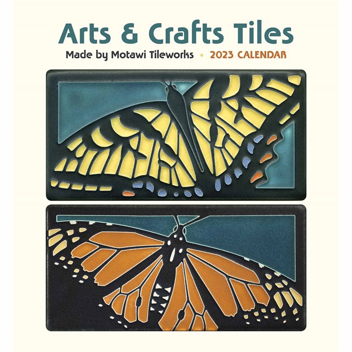 Arts & Crafts Tiles Calendar 2023
