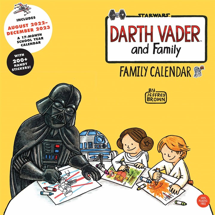 Disney Star Wars, Darth Vader And Family Official Family Planner 2022 - 2023