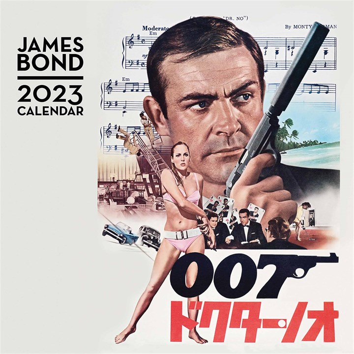 James Bond Official Calendar 2023