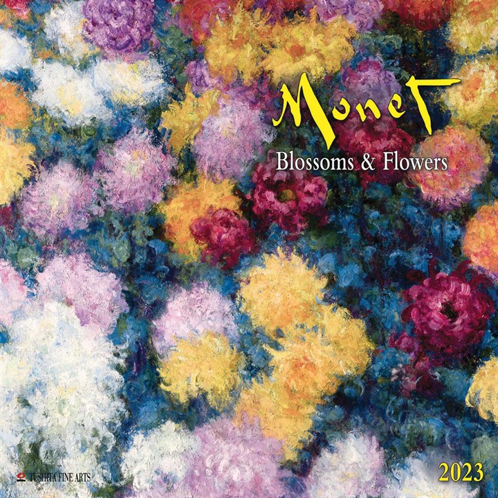 Claude Monet, Blossoms & Flowers 2023 Calendars