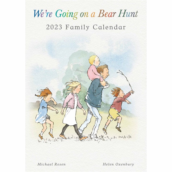 We're Going On A Bear Hunt A3 Family Planner 2023