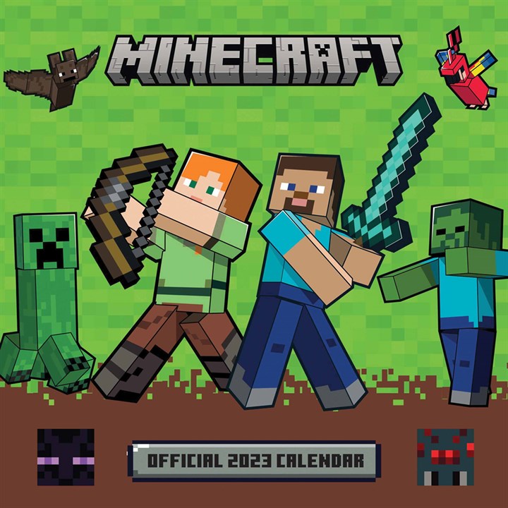 Minecraft Official 2023 Calendars