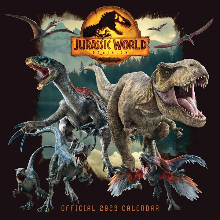 Jurassic World Dominion Official Calendar 2023