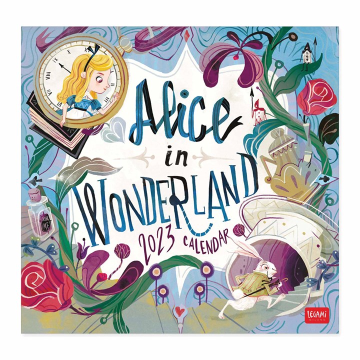 Lewis Carroll, Alice In Wonderland Calendar 2023