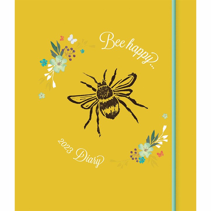 Bee Happy A7 Diary 2023