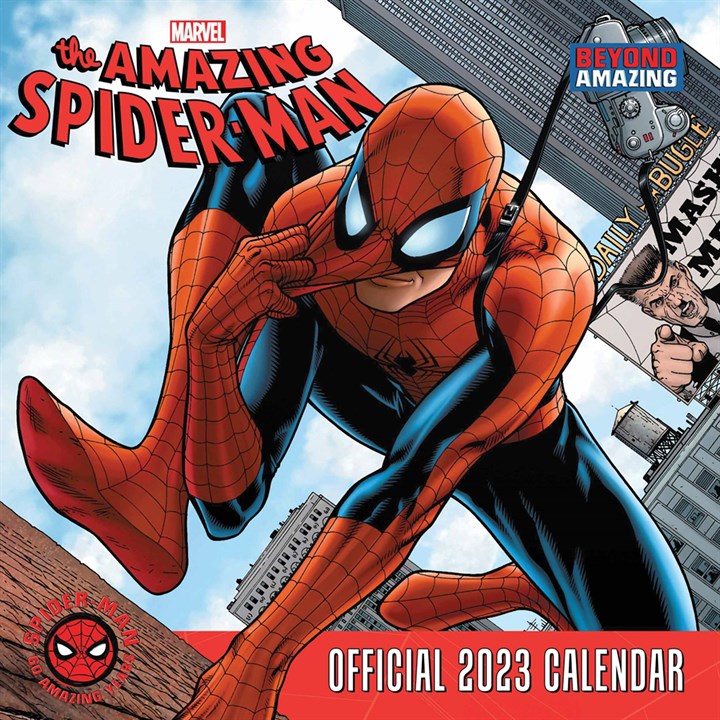Disney Marvel, Spiderman Official Calendar 2023