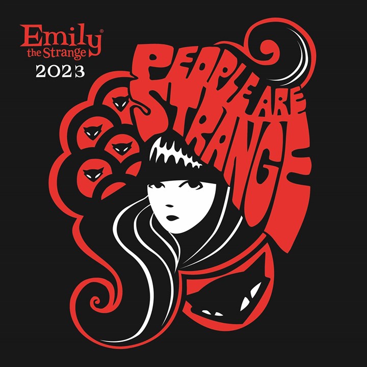 Emily The Strange Calendar 2023