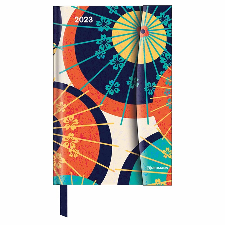 Japanese Papers A6 Diary 2023